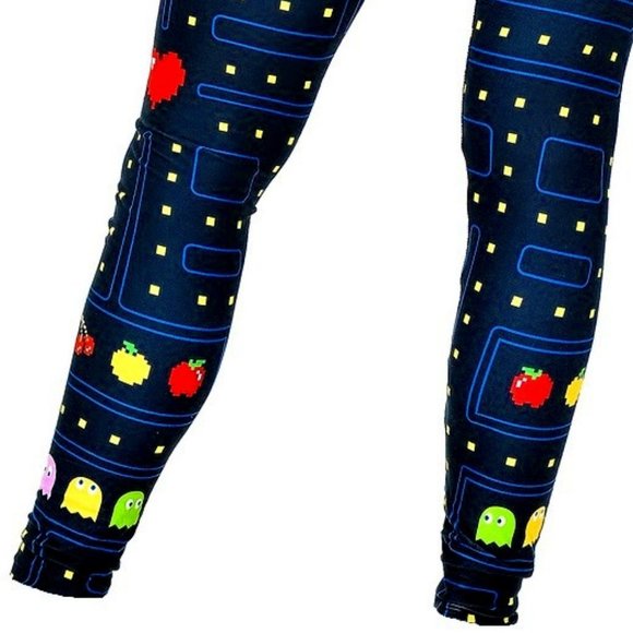 PAC MAN - 3D LASER PRINT LEGGINGS - Picture 8 of 9
